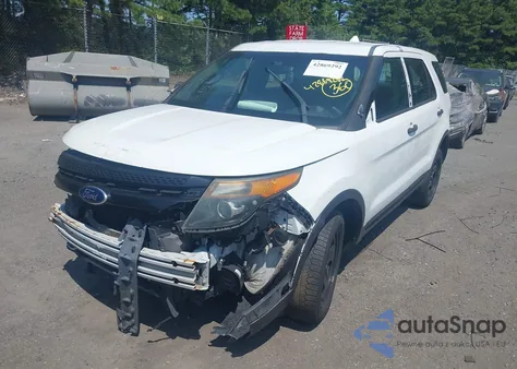 2013 Ford Police Interceptor from USA, damaged, VIN 1FM5K8AR9DGC63740